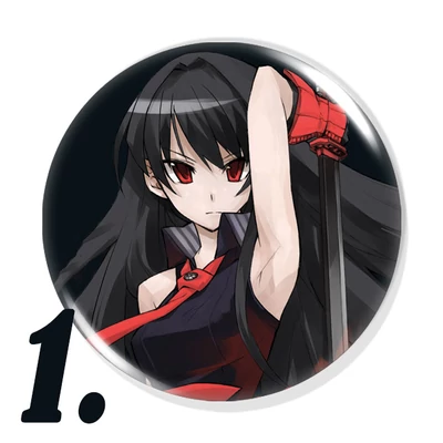 Akame ga Kill kitűzők