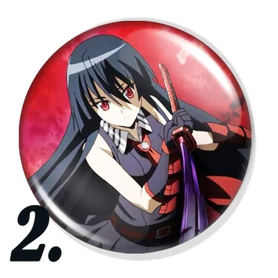 Akame ga Kill kitűzők