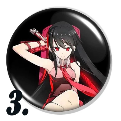 Akame ga Kill kitűzők