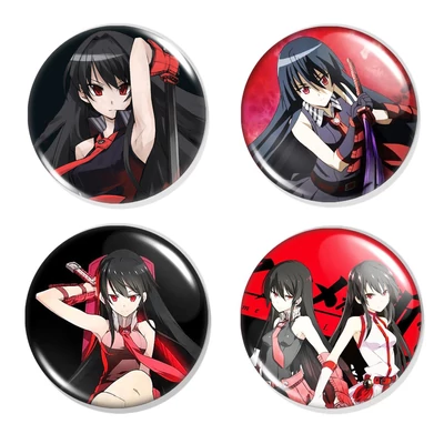 Akame ga Kill  kitűzők – animés ajándék
