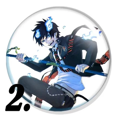 Ao no Exorcist kitűzők