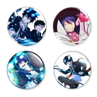 Ao no Exorcist kitűzők – animés ajándék