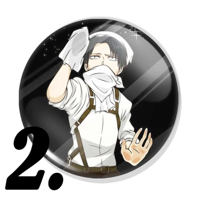 Attack on Titan kitűzők