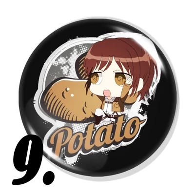 Attack on Titan kitűzők
