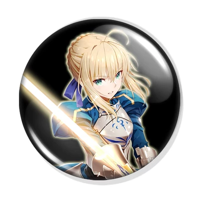 Fate Stay Night kitűző 1 Saber