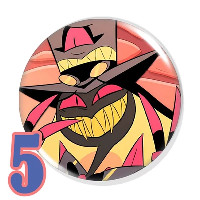 Sir Pentious és Cherri Bomb kitűzők