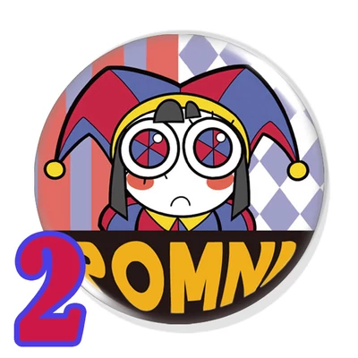 A Csodálatos Digitális Cirkusz kitűzők