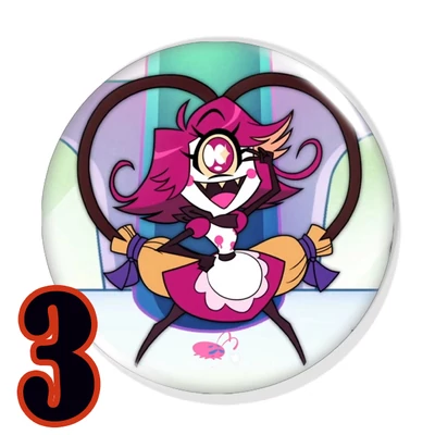 Niffty és Baxter kitűzők