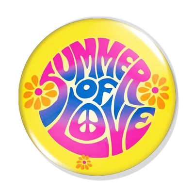 Summer of Love kitűző