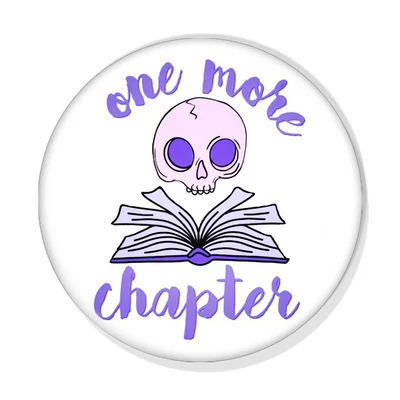 One more chapter kitűző