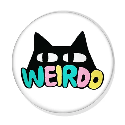 Weirdo kitűző
