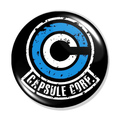Capsule Corporation kitűző