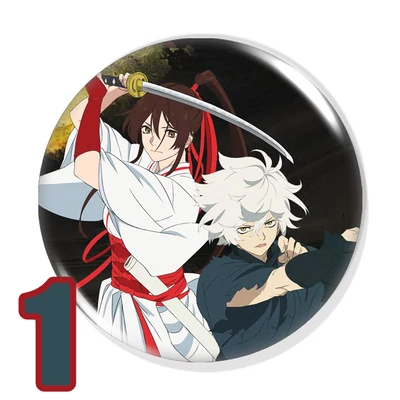 Jigokuraku kitűzők