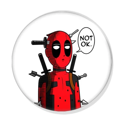 Deadpool kitűző