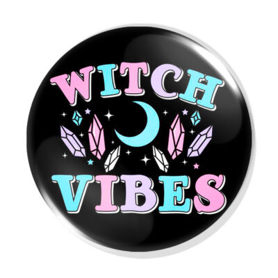 Witch vibes kitűző