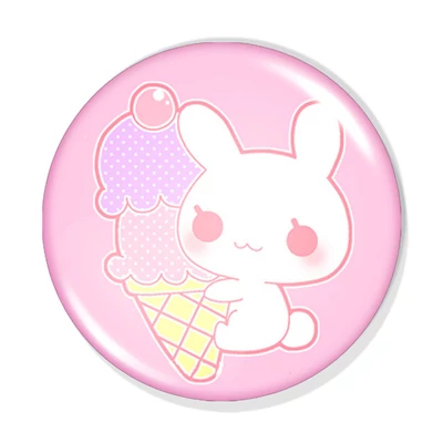 Kawaii bunny kitűző 5