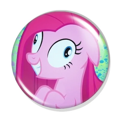 Pinkie Pie kitűző 2