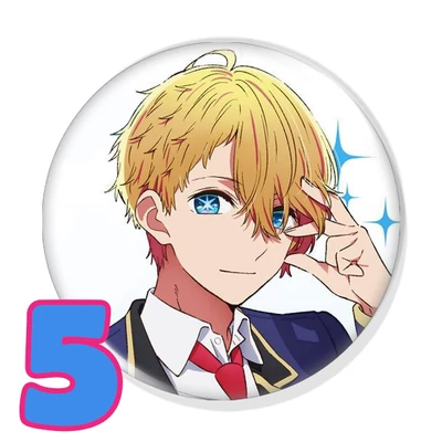 Oshi no Ko kitűzők