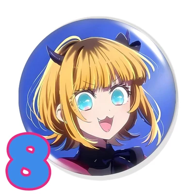 Oshi no Ko kitűzők