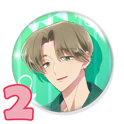 Tamon-kun Ima Docchi!? kitűzők