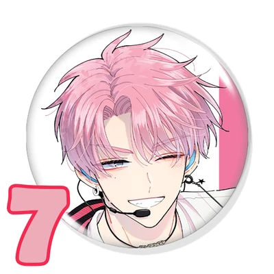 Tamon-kun Ima Docchi!? kitűzők