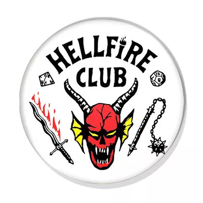 Hellfire club kitűző