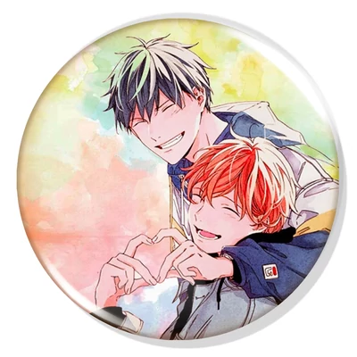 Mafuyu és Ritsuka kitűző 2