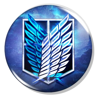 Attack on Titan kitűző