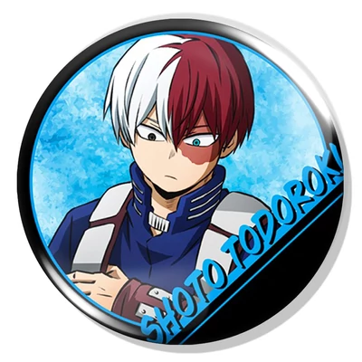 Todoroki kitűző