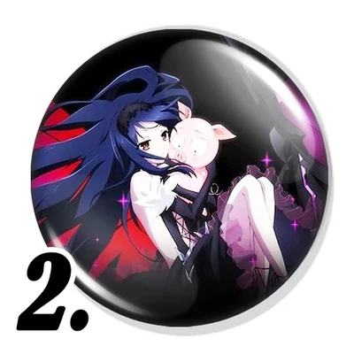 Kuroyukihime kitűzők