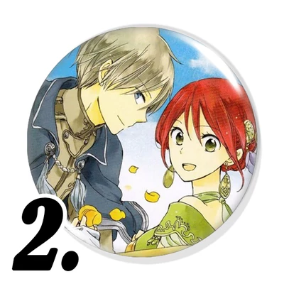 Shirayuki-hime kitűzők