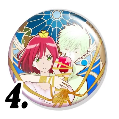 Shirayuki-hime kitűzők