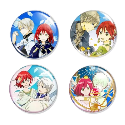 Shirayuki-hime kitűzők
