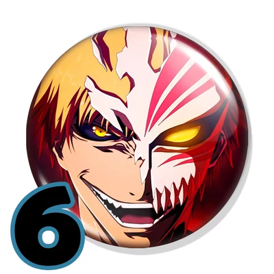 Bleach kitűzők