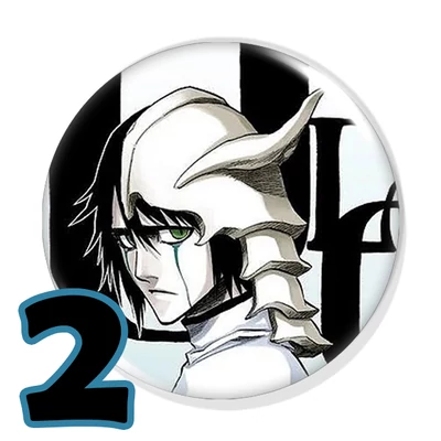 Bleach kitűzők
