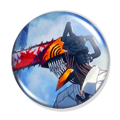 Chainsaw man kitűző 3