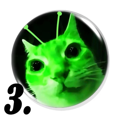 Cicás kitűzők 2