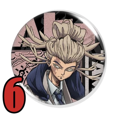 Gachiakuta kitűzők