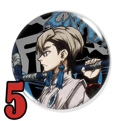 Gachiakuta kitűzők