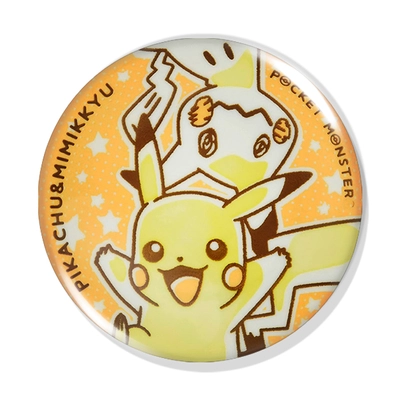 Pikachu és Mimikyu kitűző