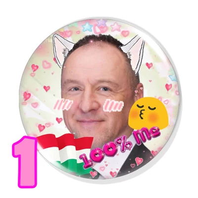 Kawaii politikus kitűzők (3. változat)