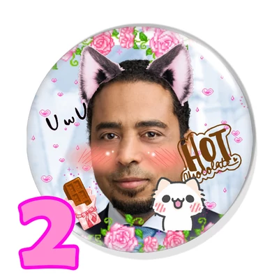 Kawaii politikus kitűzők (3. változat)