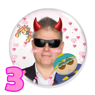 Kawaii politikus kitűzők (3. változat)