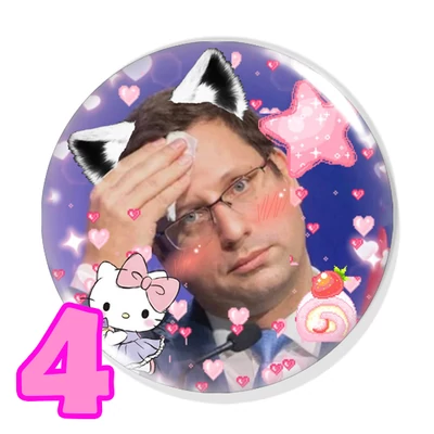Kawaii politikus kitűzők (3. változat)