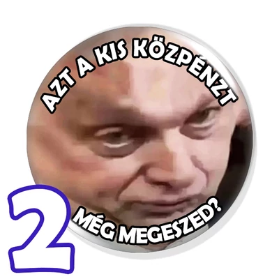 Vicces politikus kitűzők