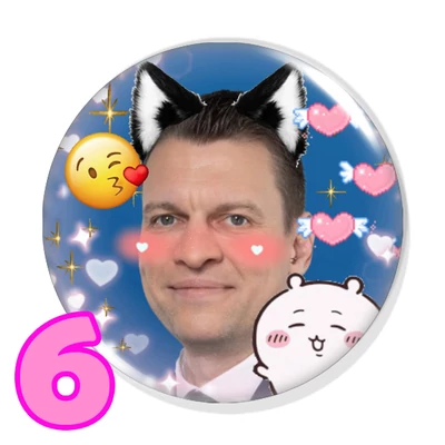Kawaii politikus kitűzők (3. változat)