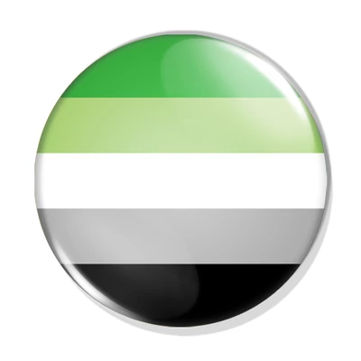 Aromantikus kitűző