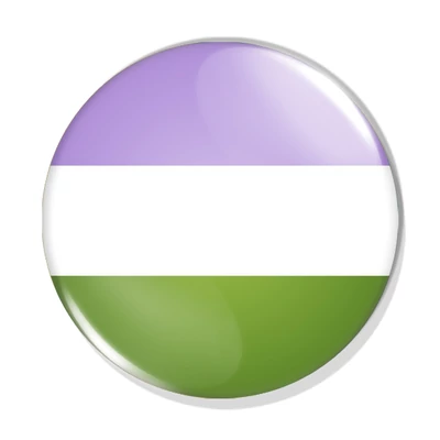 Genderqueer kitűző
