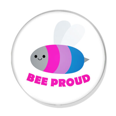 Bee proud kitűző