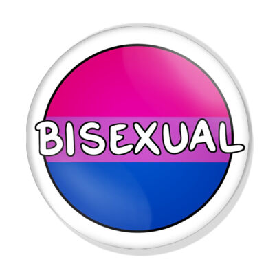 Bisexual kitűző 2